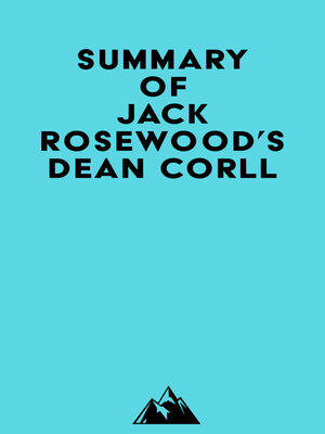 cover image of Summary of Jack Rosewood's Dean Corll